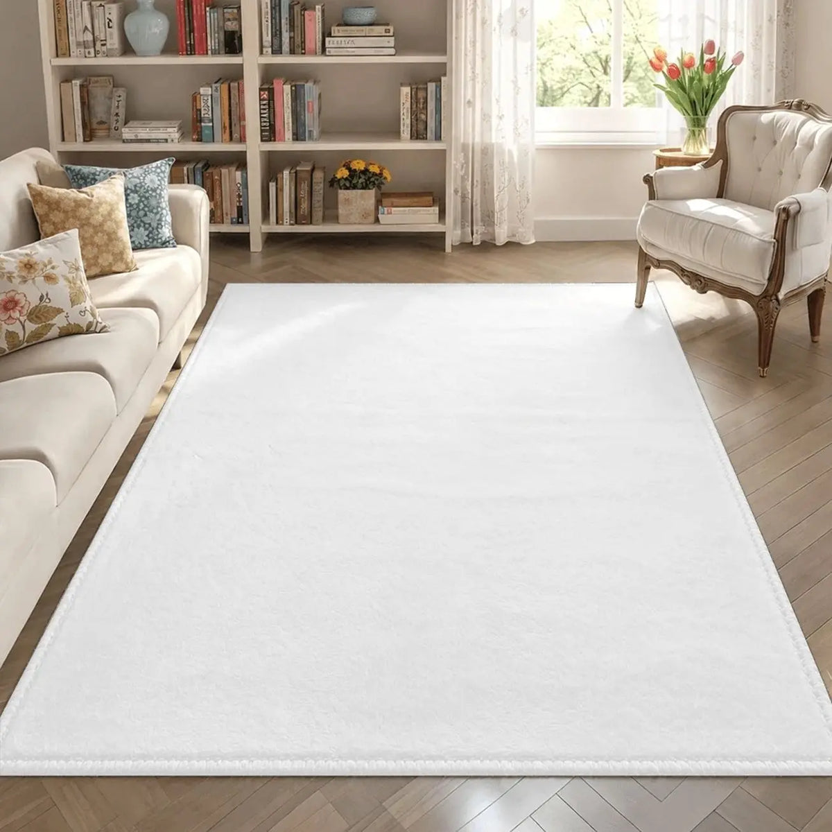 Carpet H1and Tufted Pink Grid Area Rug  H1andmade New Zealand Wool Carpet  Modern Geometric Checkered Floor Art For Living Room