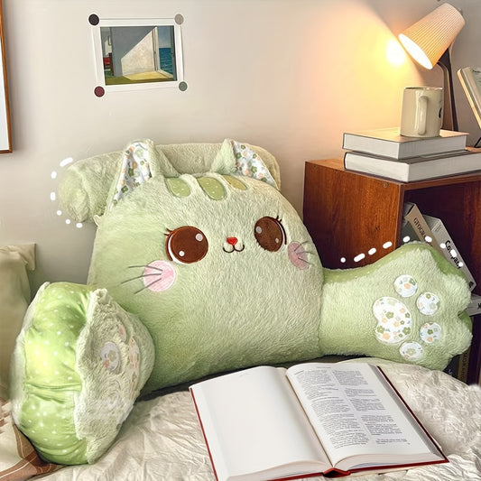 Gift Large Size Bedside Reading Pillow Sofa Seat Lumbar Support for Office Dorm Nap Pillow Essential for Daily Life Home Bed Sofa Bedroom Living Room Gift