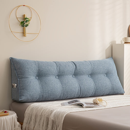 Reading Pillow Double Bed Headrest Cushion Large Backrest Sofa Lumbar Pillow Tatami Soft Pack Double Bed Backrest Mat