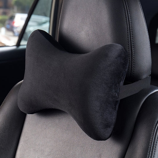 Portable Soft Travel Neck Pillow - An Automotive Headrest Providing Support and Comfort, Suitable for Driving, Home Use, and Office Seats - Black/ Mint Color, Portable and Washable, an Essential Automotive Accessory for Travel | Ergonomic Design |