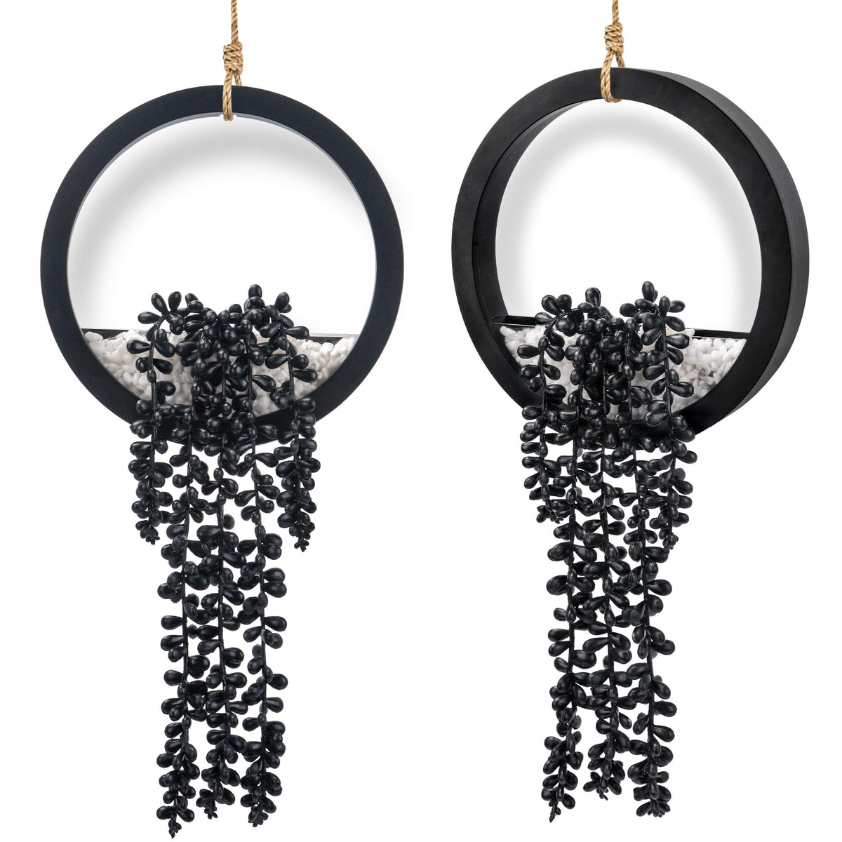 Der Rose 2 Pack Hanging Artificial String of Pearls for Wall Decor