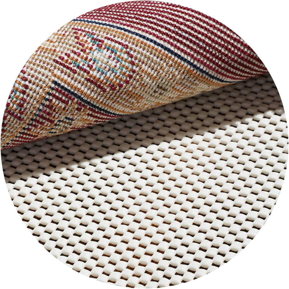 BAGAIL Non-Slip Rug Pad Gripper 2x3 ft for Area Rugs and Hardwood Floors