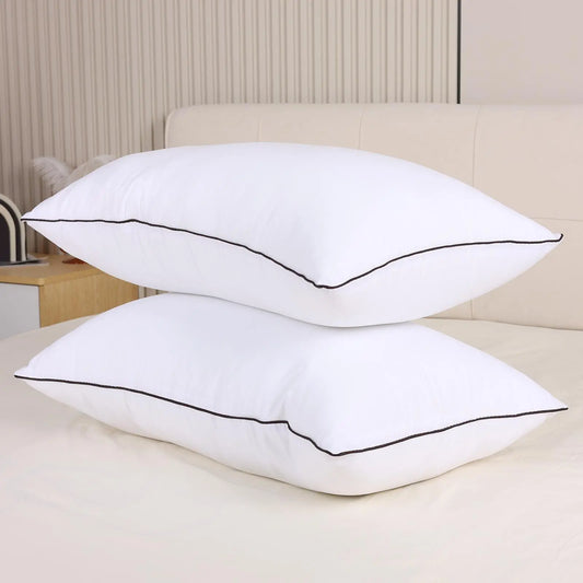 【Summer Deals】UFIST Hotel Collection 2 Pack Pillow – Soft & Breathable Bed Pillow, High-Loft Resilient Core, All-Season Comfort for Back/Side Sleepers, Home, Travel, and Office