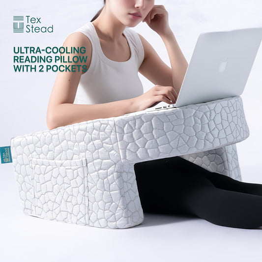 Gaming 1pc Reading Pillow for Extra Large Arm Rest Pillow for Adult, Bed Rest Pillow for Reading, Working,with Removable and Washable Cover